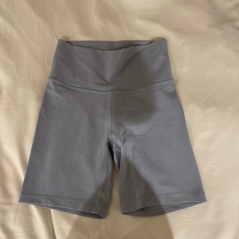 TNA Biker Shorts - Baby blue size small